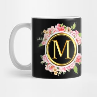 Letter M Shirt Alphabet Letter M Different Colors Mug